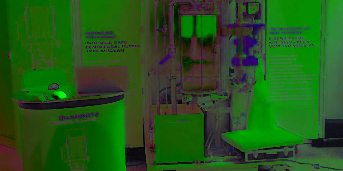 Die Quadratur des Kreises: Eigensichere Kreiselpumpe vom Typ MPCV-AN. Bild: Bungartz