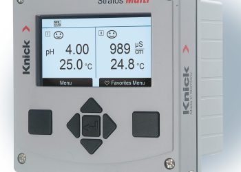 Das intelligente Multiparameter-Analysenmessgerät Stratos Multi.