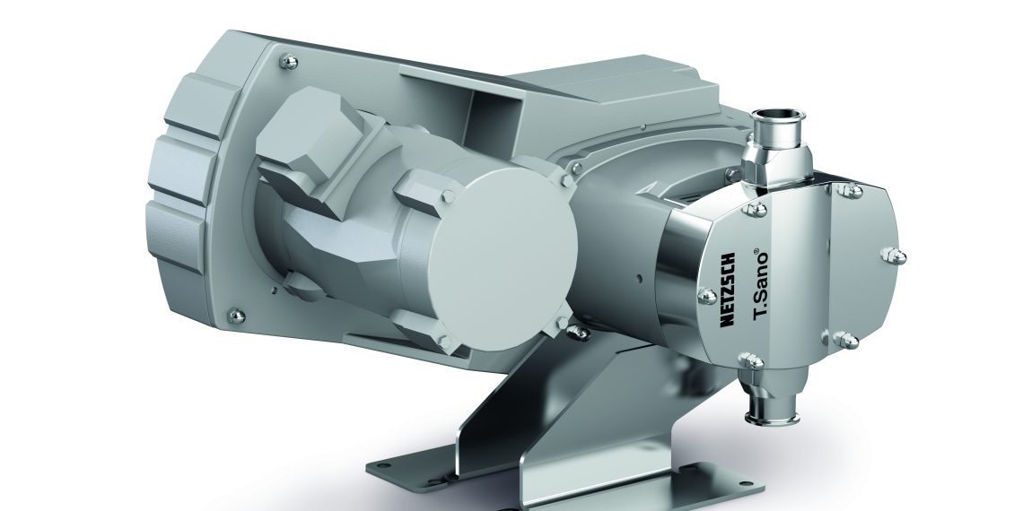Glattes Design der Tornado Hygiene-Drehkolbenpumpe bietet weitere Vorteile bei der Reinigung