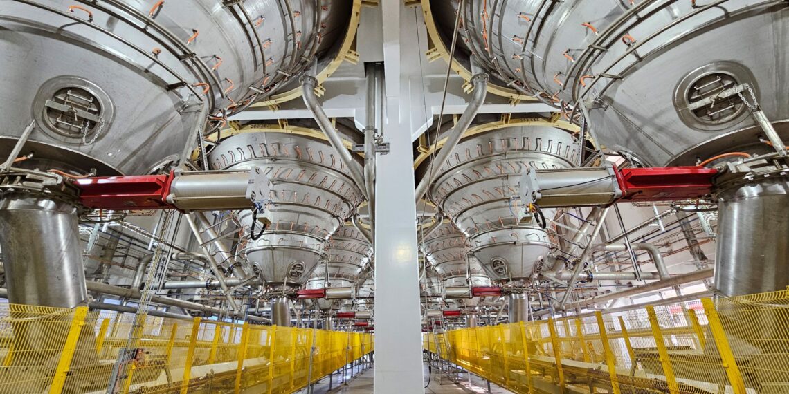 Mäl­ze­rei-Anla­ge in Brasilien