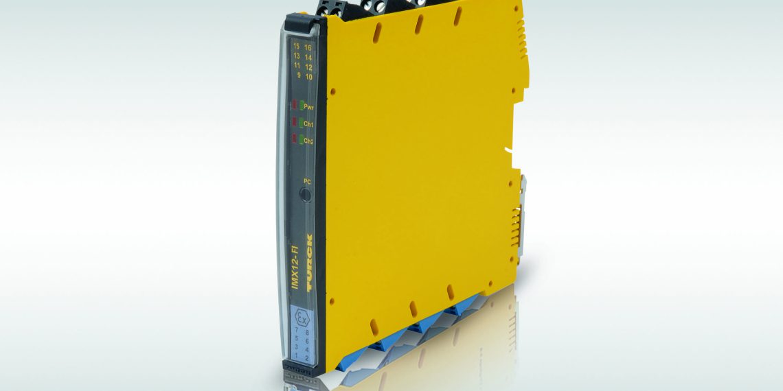 Turcks IMX12-FI überwacht nicht nur die Drehzahl, sondern dient auch als Pulscounter.