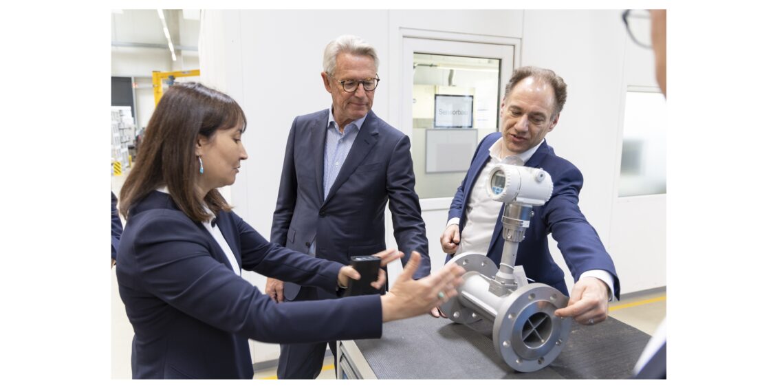 Kali­brier­ein­rich­tung für Durchflussmesser