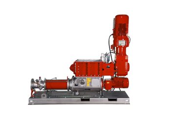 RedUnit: Kombination aus Zerkleinerungs- und Pumptechnik (hier: XRipper XRL, Vogelsang-Pumpe der CC-Serie). Bild: Vogelsang