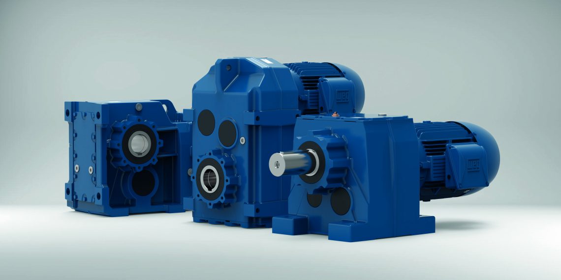 WEG erweitert das Getriebemotorenprogramm WG20 um Stirnrad-, Flach- und Kegelstirnradgetriebe für Nennmomente bis 18.000 Nm.