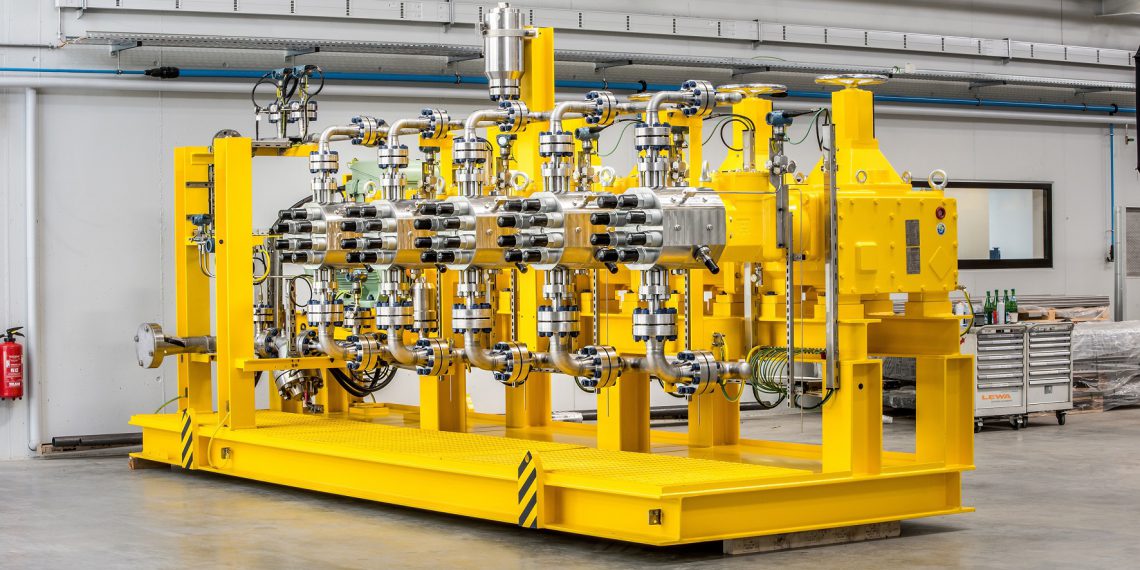 Insgesamt zwölf Prozesspumpen der Reihe LDH5 werden nach Saudi-Arabien geliefert. Bild: LEWA
