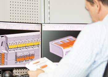 Ganz gleich, ob interne Verdrahtung oder Geräteanschluss – schnell, einfach und sicher gelingt es mit der universellen Compact-Verbindungsklemme der Serie 221. (Bild: Wago)