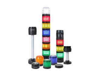 Warnleuchte erleichtert Bedienung und Auswahl durch die Möglichkeit, sieben Module in eine Leuchte zu integrieren