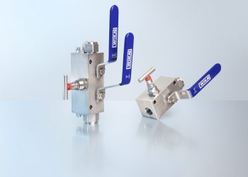 Wika Monoblock mit zwei Ventilarten für enge Einbausituationen