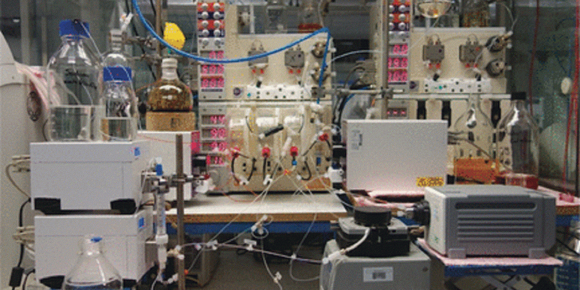 Cloud-basierter Ansatz zur automatisierten Optimierung und Synthese von Pharmaka. Bild: Wiley-VCH