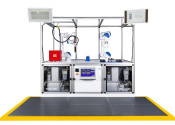 Im digitalen Umfeld präsentiert Yaskawa auf der Hannover Messe auch aktuelle Automatisierungslösungen mit Motoman-Industrierobotern. U.a. werden zwei Motoman HC10 in einer Showzelle Flaschenöffner montieren und als Give-Away an die Standbesucher verteilen.