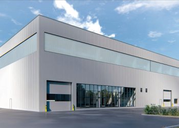 Der geplante Hallenneubau. Bild: Rovema