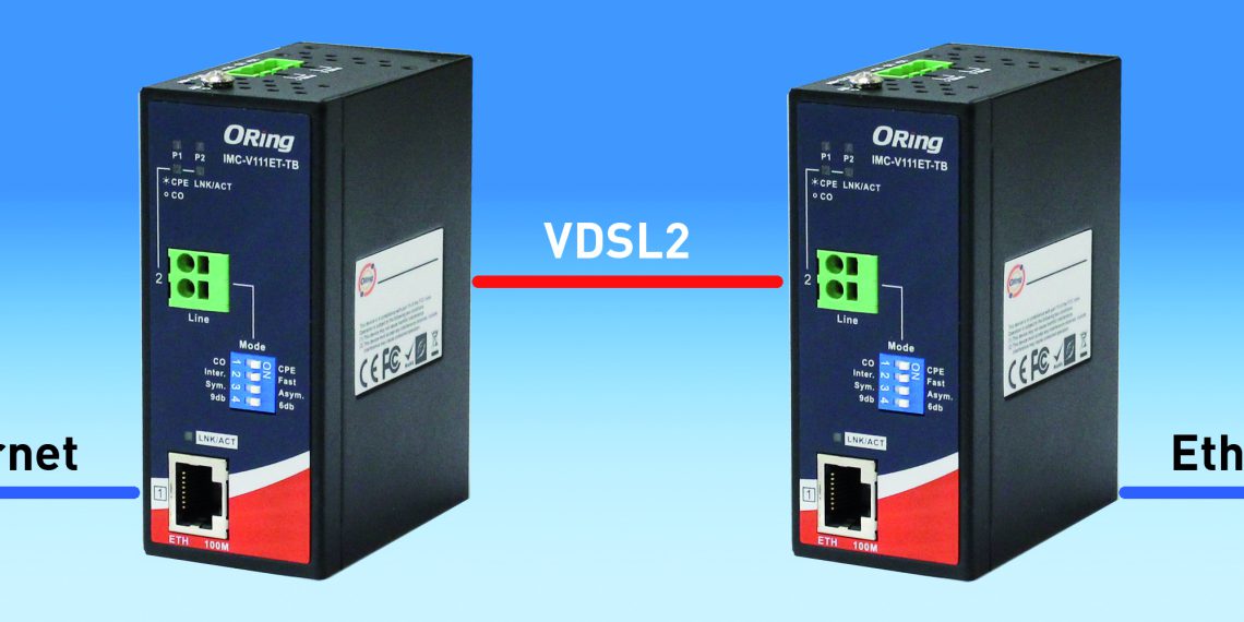 Industrie-Medienkonverter IMC-V111ET-TB von Acceed