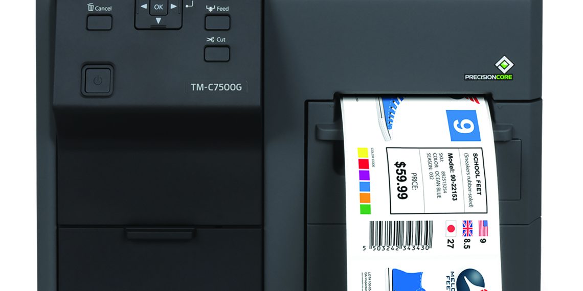 Bestens geeignet für die Epson Etikettendrucksysteme ColorWorks C7500 und C7500G: HERMA Standard-Haftmaterial wie zum Beispiel HERMAweiß (Sorte 601), HERMAinkprint (Sorte 137), HERMAinkprint gloss (Sorte 211) und HERMAinkprint PP (Sorte 821).