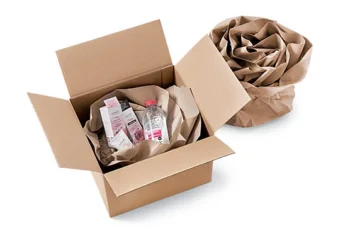 Pake­te mit Papierpolster