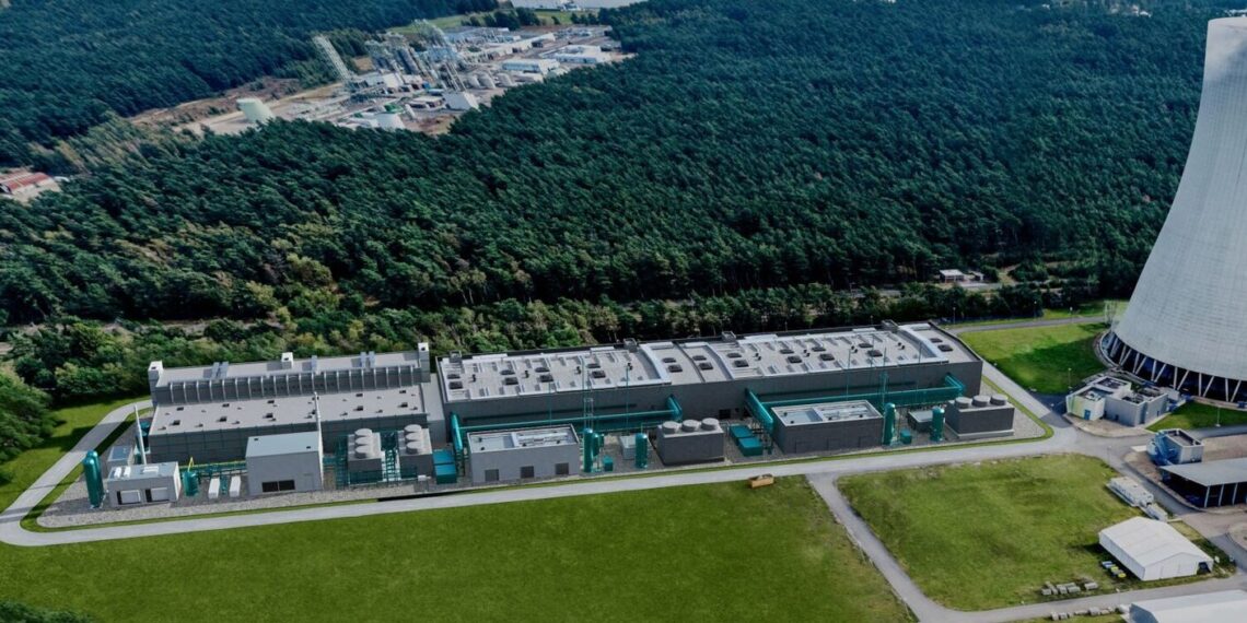 Elektrolyse-Anlage zur Produktion von grünem Wasserstoff