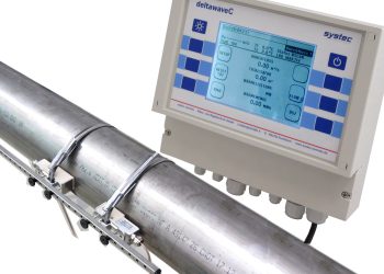 Der mobile Ultraschall-Durchflussmesser deltawaveC-F mit erweiterten Datenlogger-Funktionen dient u.a. zur Kennlinienerfassung.