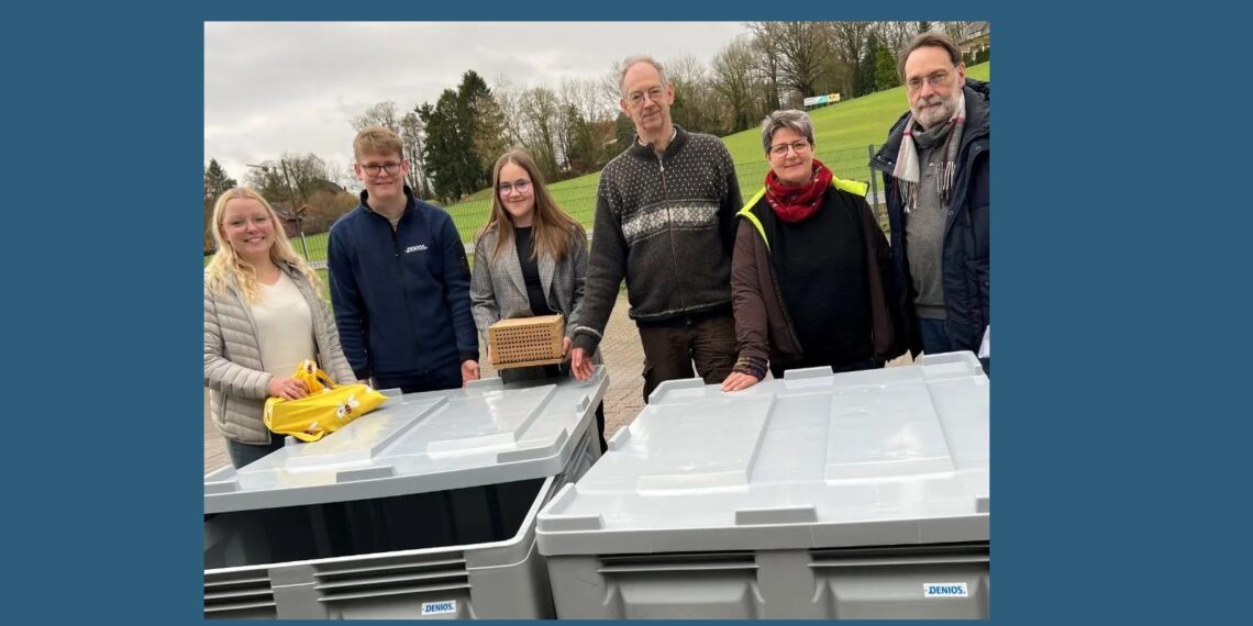 Imker­ver­ein bekommt Hil­fe von Denios