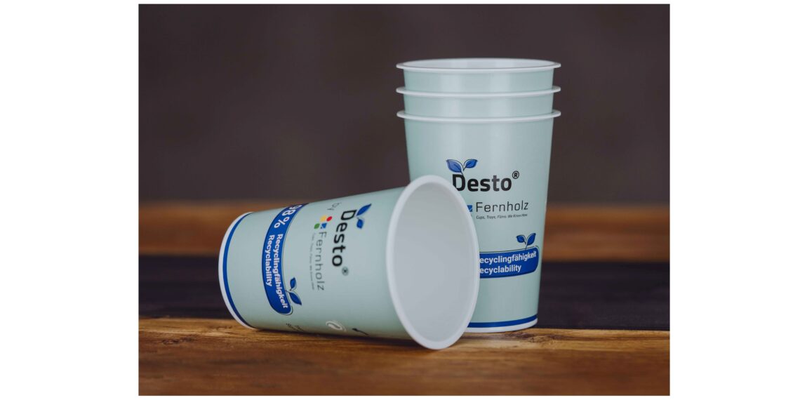 Recyclingfähige Becher mit AAA-Bewertung