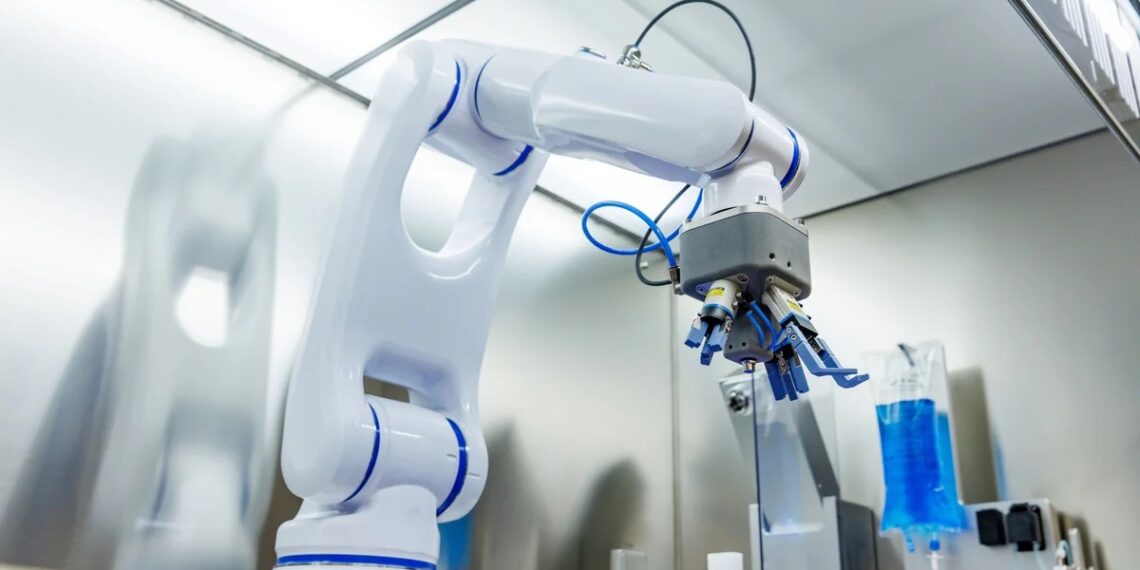 Hygie­ne­ge­rech­ter Handhabungsroboter