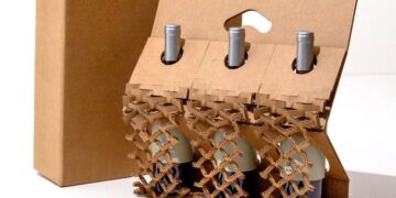 Nachhaltiger Stoßschutz und Fixierverpackung