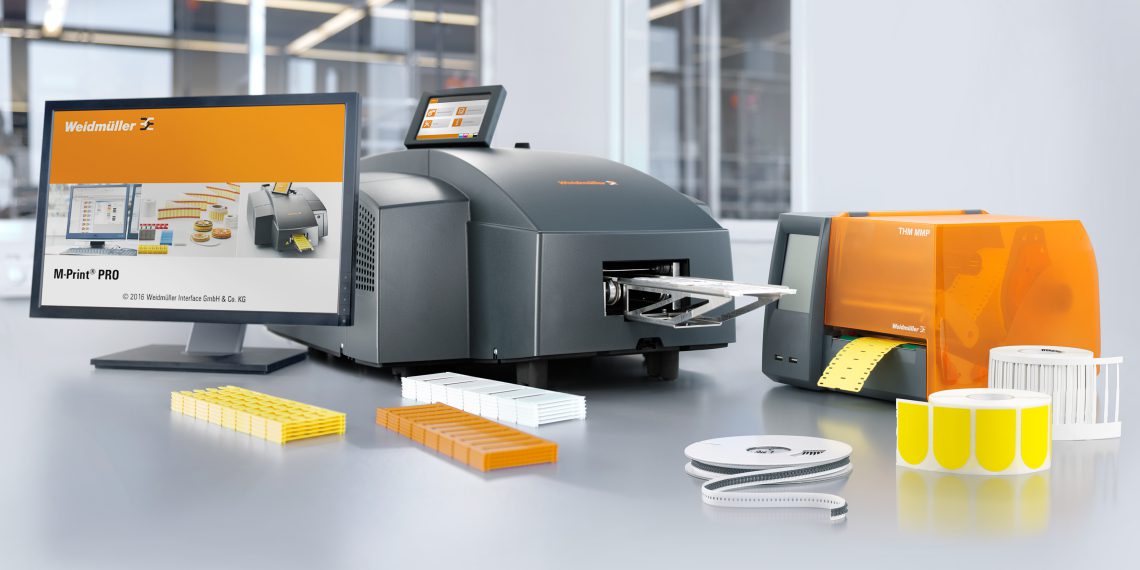 Weidmüller Software M-Print PRO eCAD: Der durchgängige Daten¬fluss verbessert den Beschaffungsprozess der Markierer.