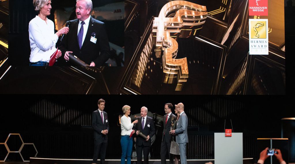 Verleihung des Hermes Award 2019. (Bild: Deutsche Messe)