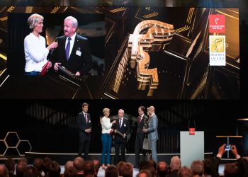 Verleihung des Hermes Award 2019. (Bild: Deutsche Messe)