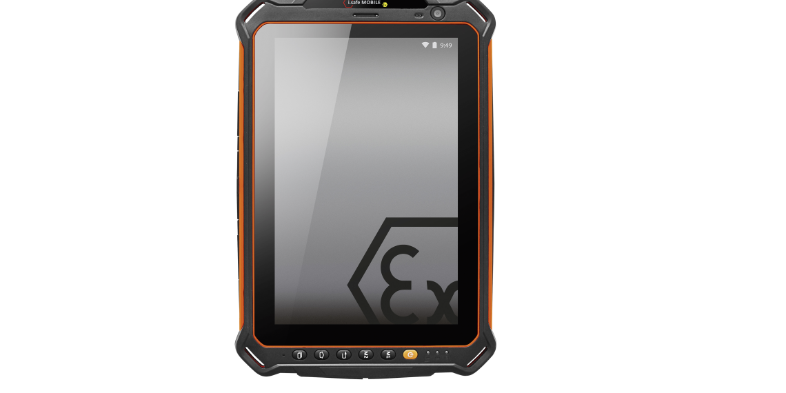 I.Safe Mobile präsentiert Android Tablet für robuste Einsätze in explosionsgefährdeten Bereichen