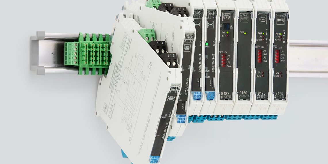R. STAHL stellt seine neuen, nur 12,5 mm schmalen ISpac-Module für höhere Signaldichte bei geringer Baubreite vor
