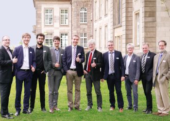 Die Moderatoren und die Referenten des 17. FEI-Kooperationsforums (die vollständigen Namen s.u. www.fei-bonn.de/pm-20180425-kooperationsforum) (Fotografin: Maren Richter)