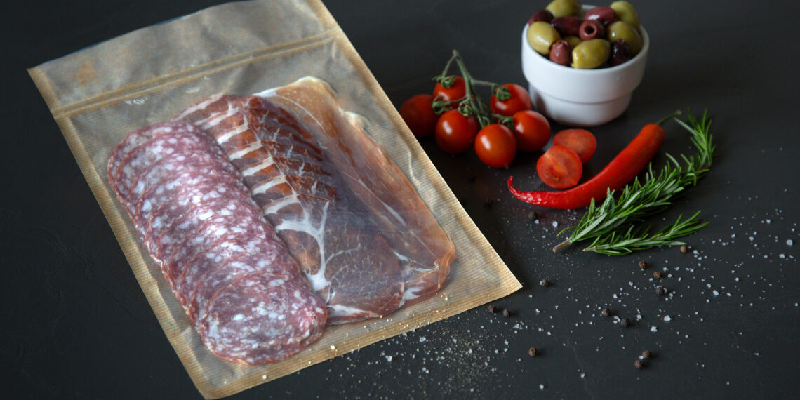 Vakuumbeutel — vorne transparent, hinten Papierverbund