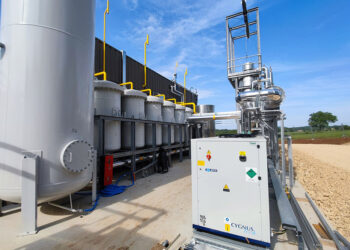 Bio­gas­auf­be­rei­tung durch effi­zi­en­te Wär­me­pum­pen­tech­nik ergänzt