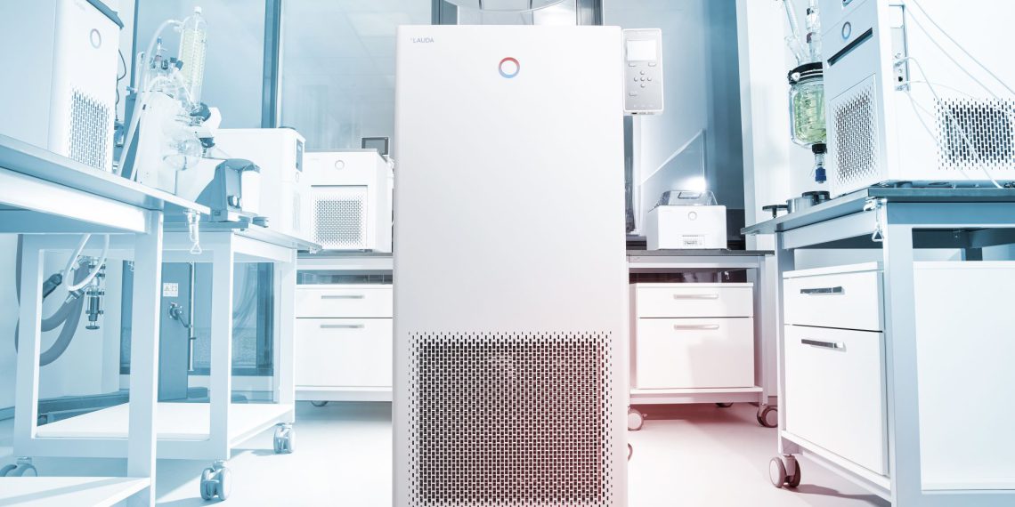 Die Integral Prozessthermostate heizen und kühlen zuverlässig von -90 bis 320 Grad Celsius. Mit ihrer hochdynamischen, präzisen Temperaturregelung, der hohen Konnektivität sowie der hohen Pumpenleistung sind die Geräte in vielfältigen Applikationen einsetzbar. (Bild: Lauda)