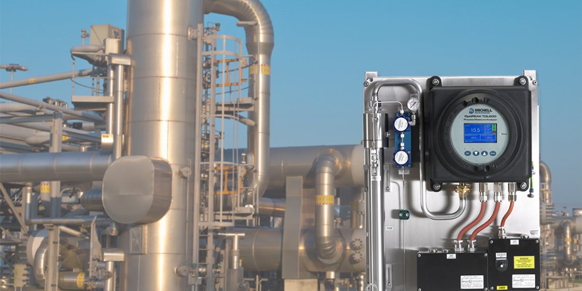 Michell Instruments Qualitätssicherung in einer Erdgas-Aufbereitungsanlage