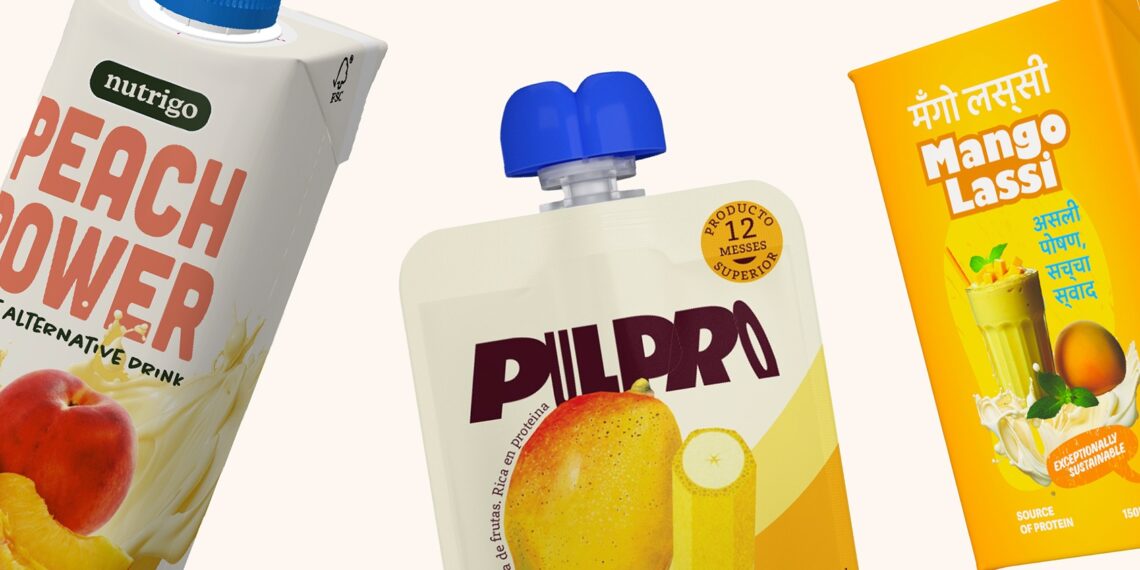 Proteingetränke auf Algenbasis in aseptischen Verpackungen