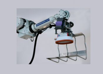 Auto­ma­ti­sier­tes Hand­ling von Chemikalien-Säcken