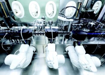 Asep­ti­sche Ver­ar­bei­tung von inji­zier­ba­ren Arzneimitteln